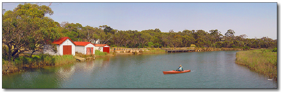 Canoeing, Anglesea River
